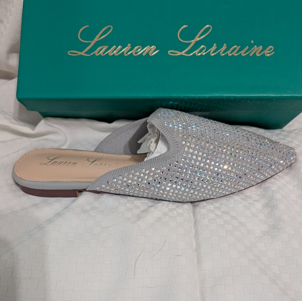 Lauren Lorraine Silver Women's Shoes